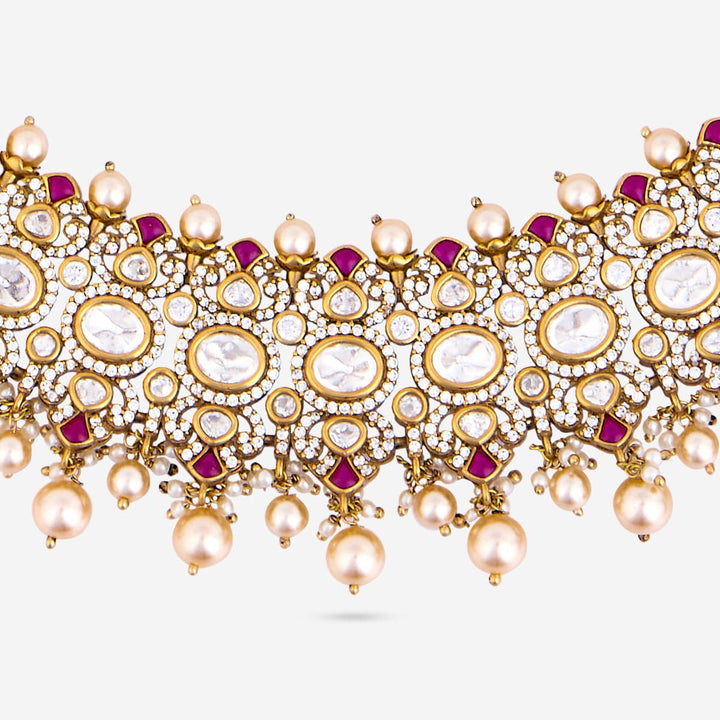 Kundan Necklace 176784