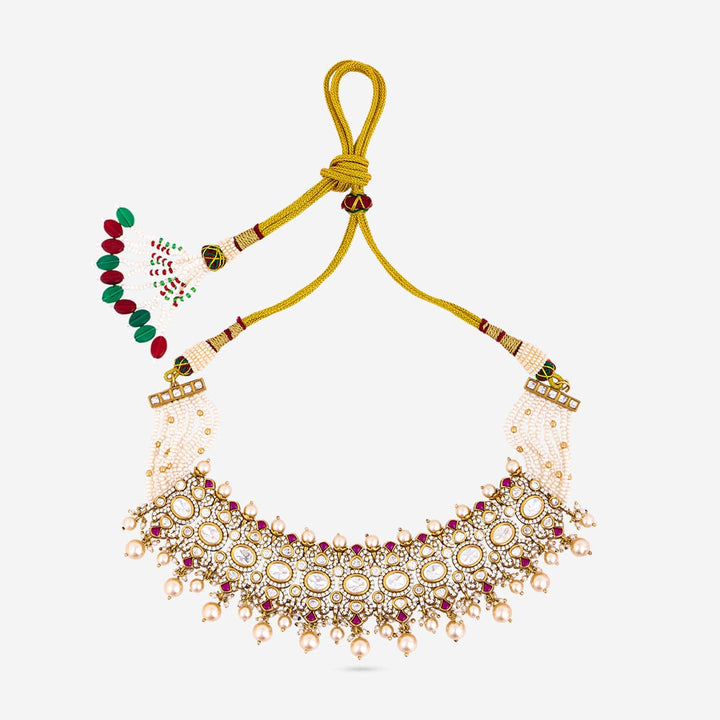 Kundan Necklace 176784