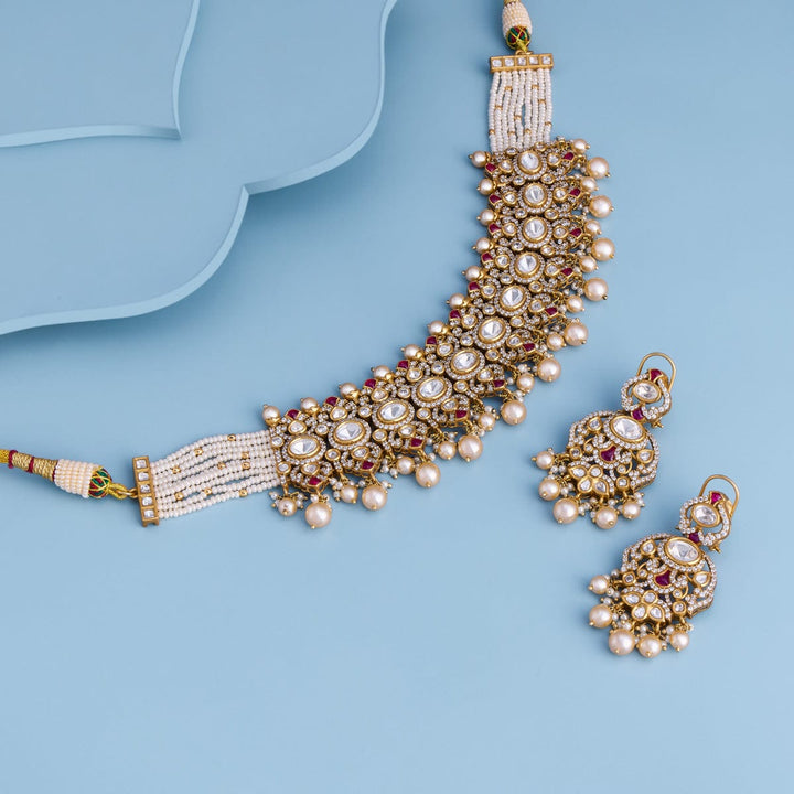 Kundan Necklace 176784