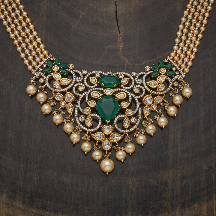 Kundan Necklace 182308