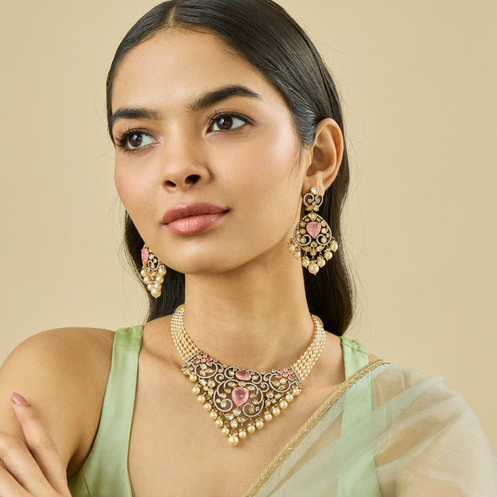 Kundan Necklace 182308