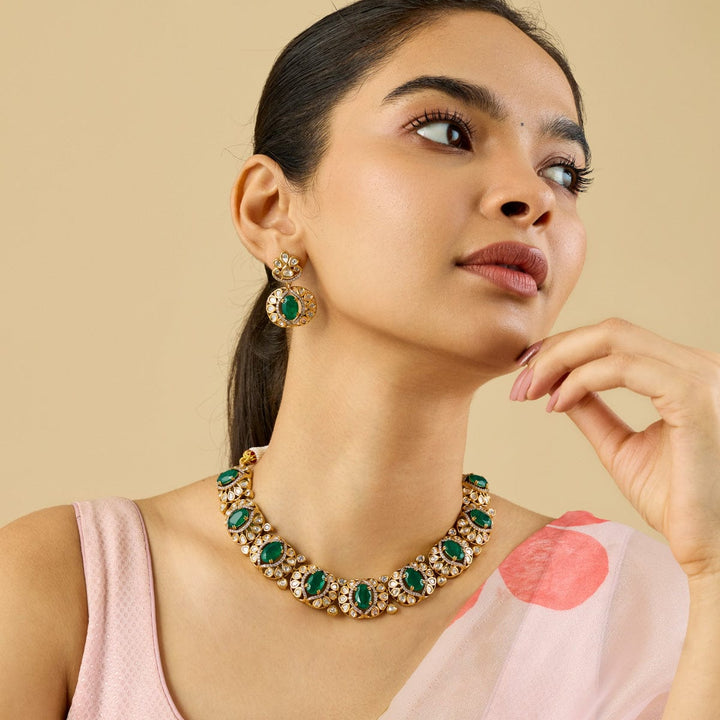 Kundan Necklace 184816