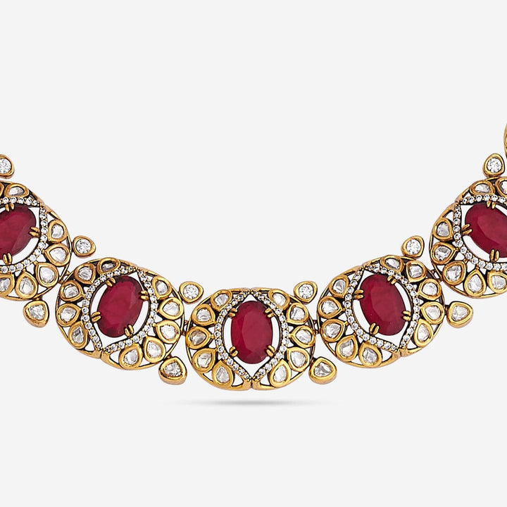 Kundan Necklace 184816