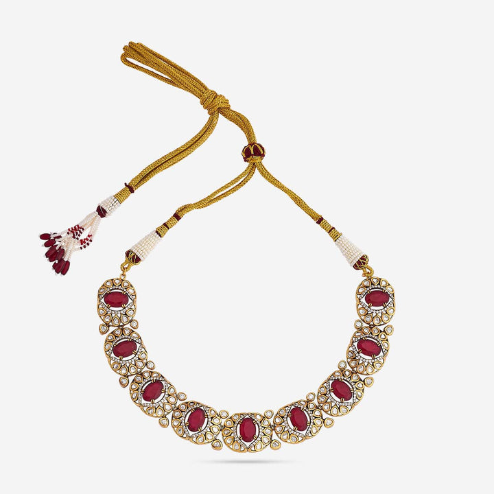 Kundan Necklace 184816