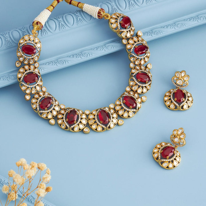 Kundan Necklace 184816