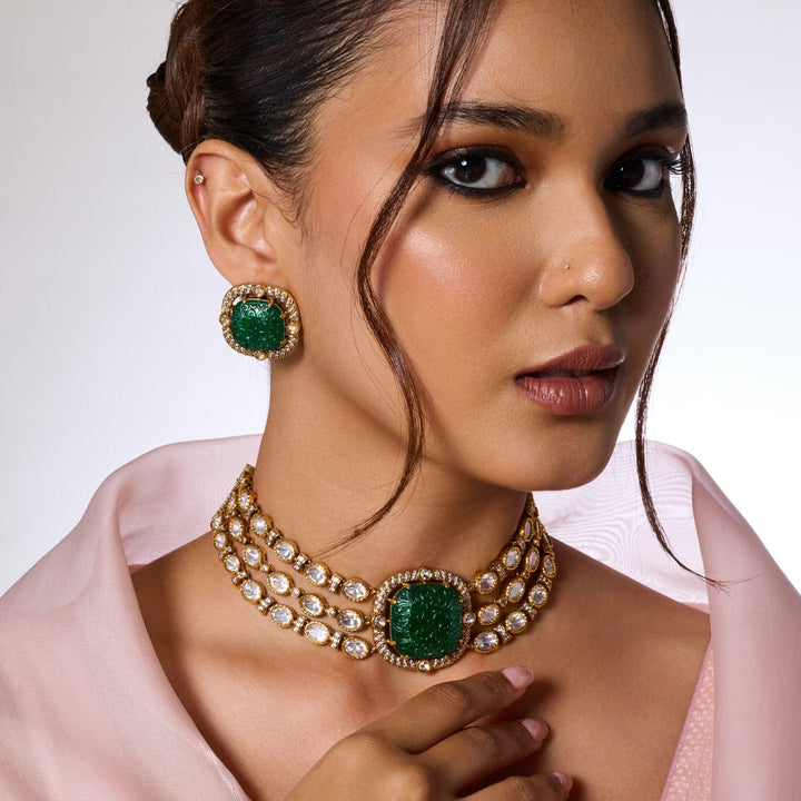 Kundan Necklace 189205