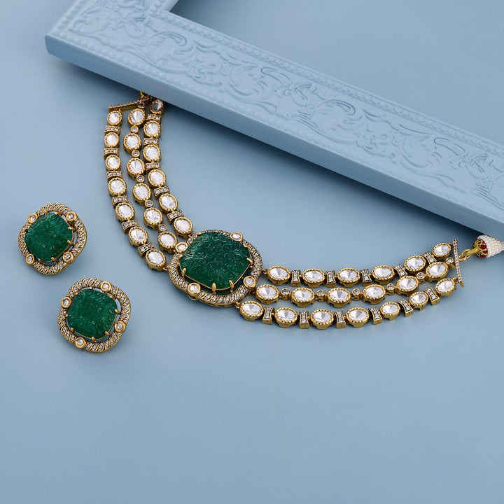 Kundan Necklace 189205
