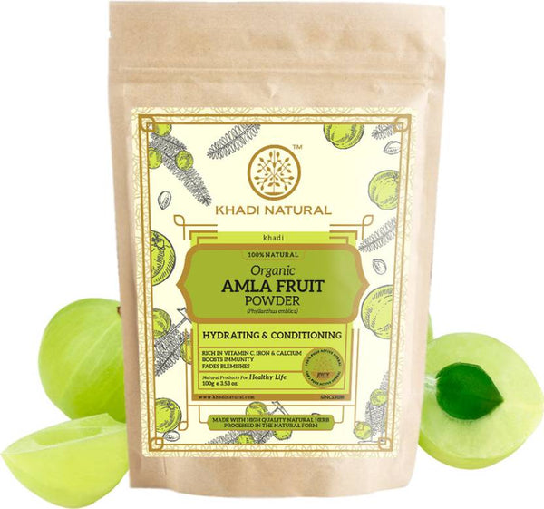 Khadi Natural Organic Amla Powder - 150 gms