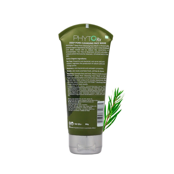 Lotus Professional Phytorx Deep Pore Cleansing Face Wash - 80 gms