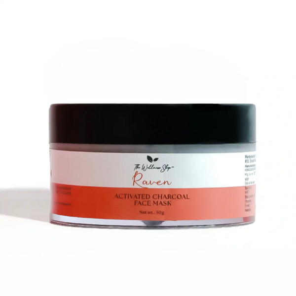 The Wellness Shop Raven Charcoal Face Mask - 50 gms