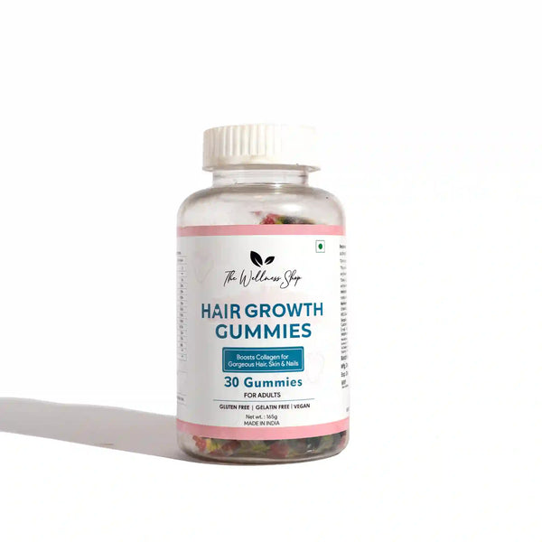 The Wellness Shop Biotin & Vegan Hair Growth Gummies - 165 gms