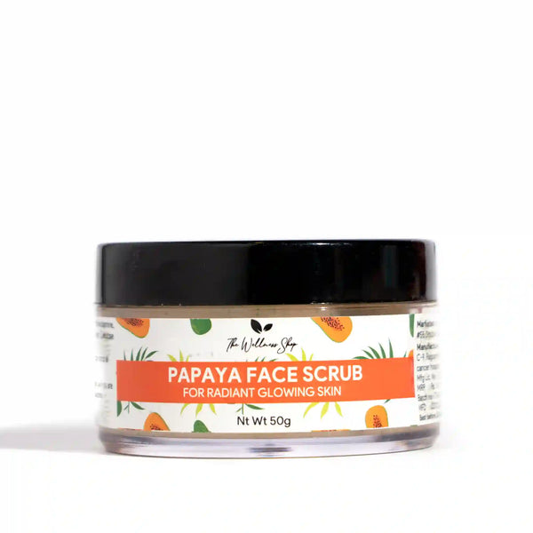 The Wellness Shop Papaya Face Scrub - 50 gms