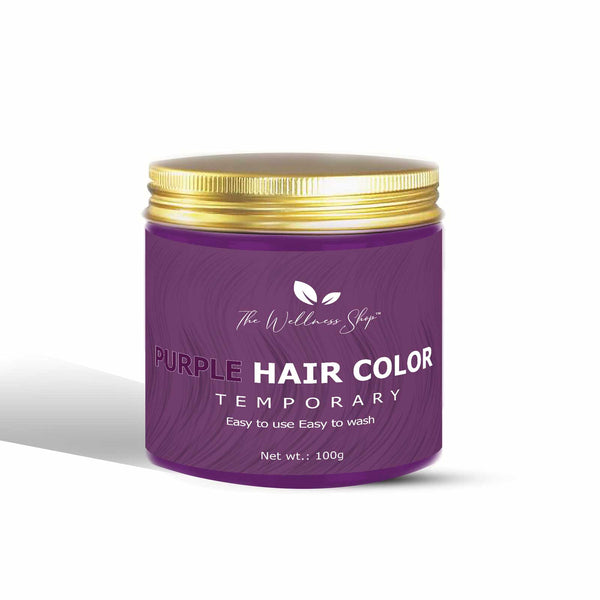 The Wellness Shop Orchid Purple Temporary Hair Color - 100 gms