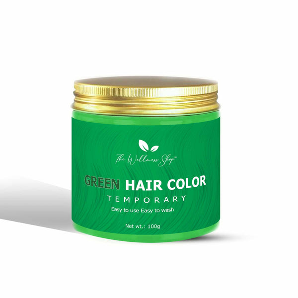 The Wellness Shop Forest Green Temporary Hair Color - 100 gms