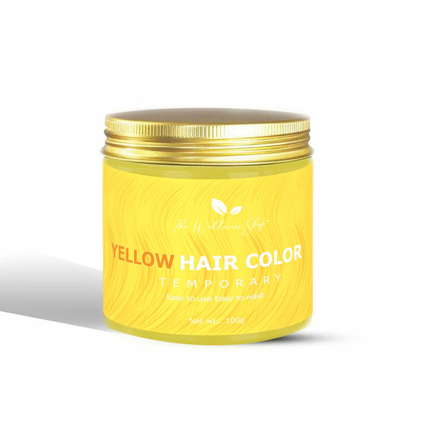 The Wellness Shop Citrus Yellow Temporary Hair Color - 100 gms