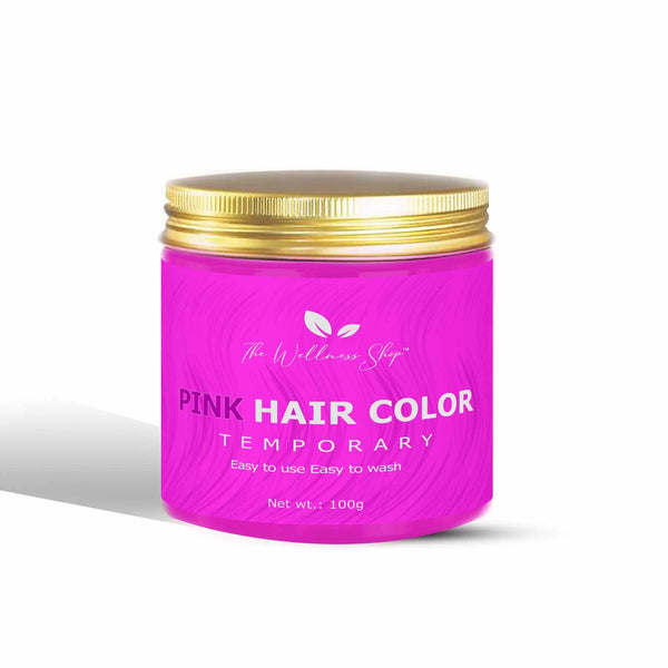 The Wellness Shop Sizzling Pink Temporary Hair Color - 100 gms
