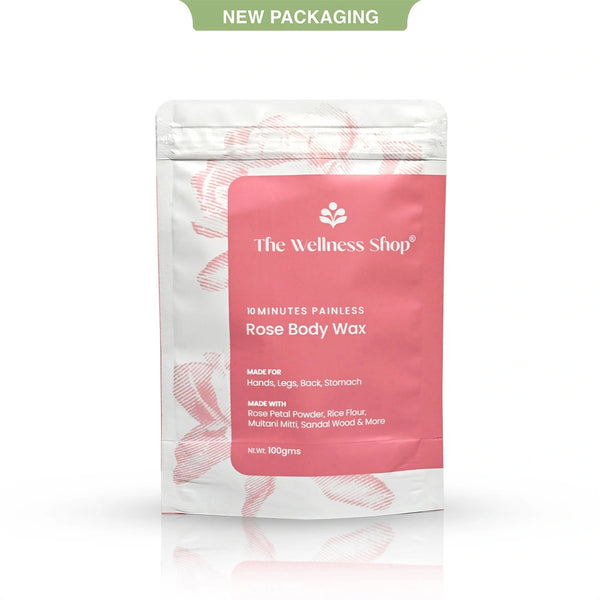 The Wellness Shop Herbal Rose Hair Removal Powder  - 100 gms