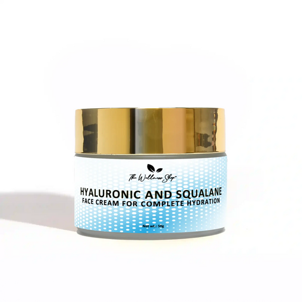 The Wellness Shop Hyaluronic And Squalane Face Cream - 50 gms