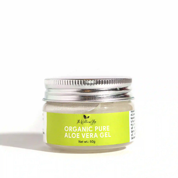 The Wellness Shop Organic Pure Aloe Vera Face Gel - 100 ml