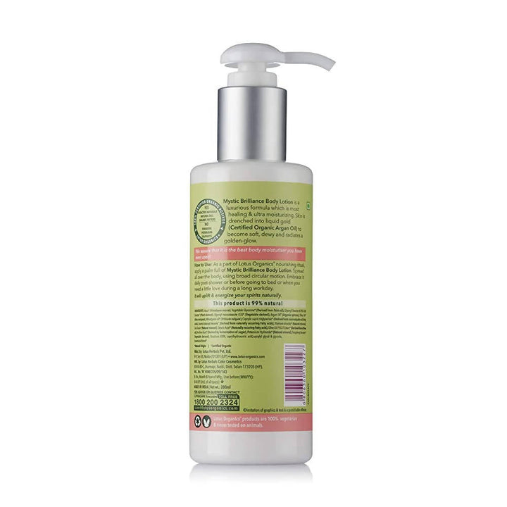 Lotus Organics+ Mystic Brilliance Body Lotion SPF 20 - 200 ml