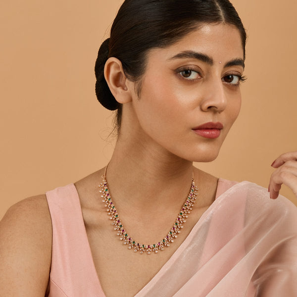 Zircon Necklace 182411