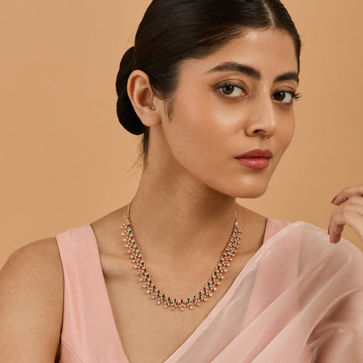 Zircon Necklace 182411