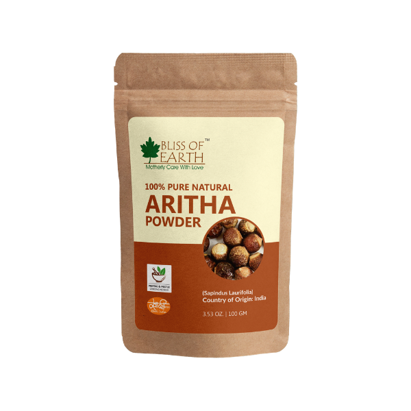 Bliss of Earth Reetha (Aritha) Powder - 100gm – Veeha Beauty