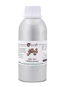 Naturalis Essence of Nature Extra Virgin Cold Pressed Unrefined Castor Oil for Hair Growth, Skin Care, Moisturising Dry Skin, Nails - 500ml