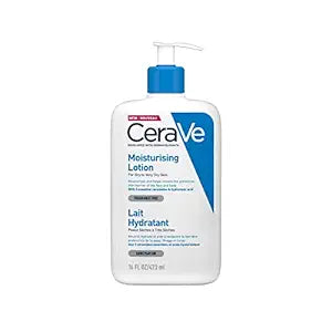 CeraVe Moisturising Lotion for Dry to Very Dry Skin 473 ml with Hyaluronic Acid and 3 Essential Ceramides