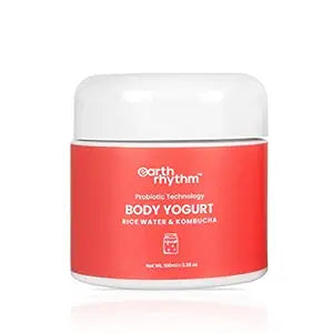 Earth Rhythm Kombucha Body Yogurt - Moisturizes, Hydrates - 100ml