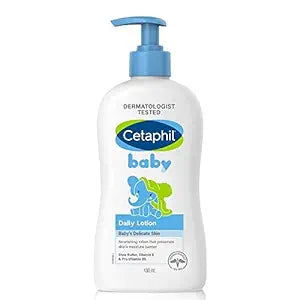 CETAPHIL Baby Daily Lotion (400ml) And Cetaphil Baby Gentle Wash And Shampoo - (230ml) Combo