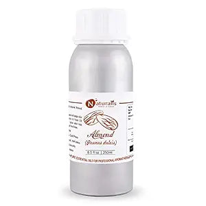 Naturalis Essence of Nature Pure Cold Pressed Sweet Almond Oil for Hair and Skin - 250ml