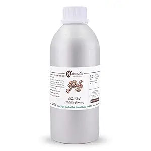 Naturalis Essence of Nature Extra Virgin Cold Pressed Unrefined Castor Oil for Hair Growth, Skin Care, Moisturizing Dry Skin, Nails - 1000ml