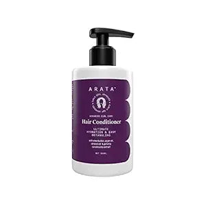 Arata Advanced Curl Care Hair Conditioner (300 ML) | Rinse-Out Conditioner With Shea Butter, Argan Oil, Almond Oil & Pelvetia Canaliculata | Ultimate Hydration & Easy Detangling