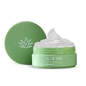 Earth Rhythm Multipurpose Aloe Vera Gel | Hydrate & Nourishes Face | Styles Hair| Men & Women- 100gm