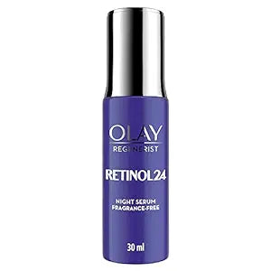 Olay Regenerist Retinol 24 Night Serum l Renews and Resurfaces Skin Overnight l No Redness or Irritation | Fragrance Free l Normal, Oily, Dry and Combination Skin l 30 ml