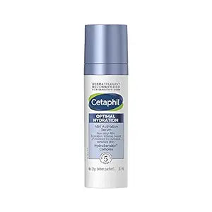 Cetaphil Optimal Hydration Activation Serum - 30 ml | Lightweight & Fast Hydration | Hyaluronic Acid, Blue Daisy extract, Vitamin B5 | Dermatologist Recommended for Sensitive Skin