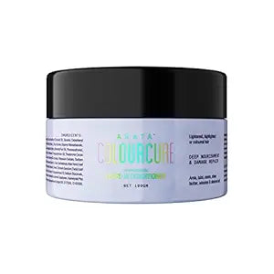 Arata Tone Perfecting Leave-In Conditioner | Leave-In Conditioner For Pre-Lightened & Bleached Hair | Adds Shine & Lustre - 100 gms