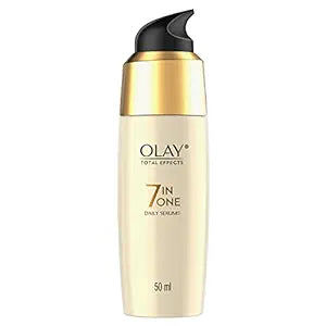 Olay Total Effects Daily Serum | Fights 7 Signs of Ageing | With Niacinamide and Green Tea Extracts | Normal, Oily, Dry, Combination Skin | 50ml