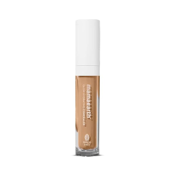 Mamaearth Glow Hydrating Cream Concealer With Vitamin C & Turmeric For 100% Spot Coverage - 01 Ivory Glow - 6 Ml
