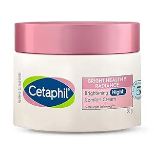 Cetaphil Brightening Night Comfort Cream - 50 gms