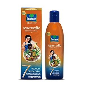 Parachute Advansed Ayurvedic Coconut Hair Oil With Neem Amla Bhringraj & 22 Natural Herbs - 190 ml
