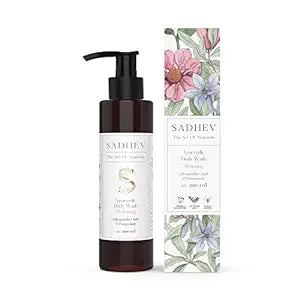 Sadhev Ayurvedic Hydrating Bodywash With Ashwagandha, Oudh And Pomegranate - 200 ml