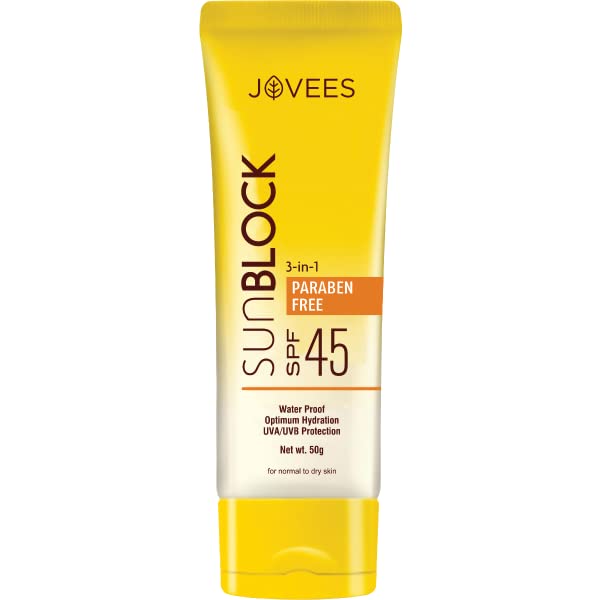 Jovees Sun Block Sunscreen SPF 45 - 50 gms