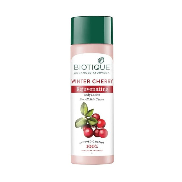 Biotique Winter Cherry Rejuvenating Body Lotion - 120 ml
