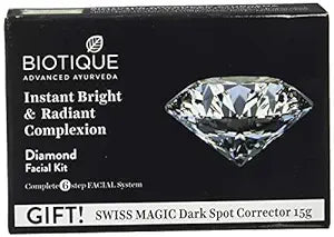 Biotique Diamond Facial Kit with Diamond Bhasma - 15 gms