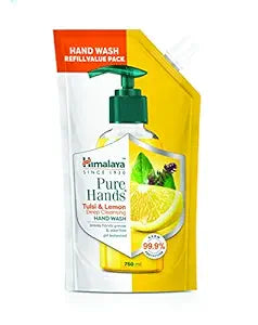 Himalaya Pure Tulsi and Lemon Hand Wash Refill - 750 ml