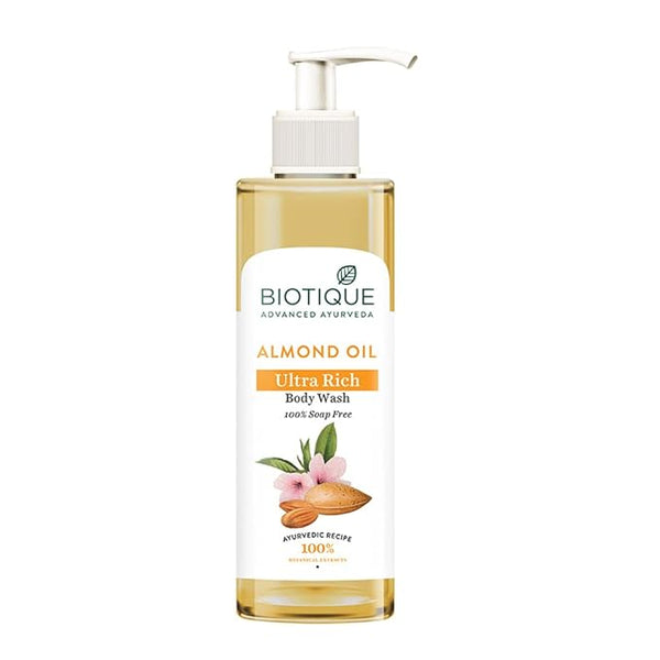 Biotique Almond Oil Ultra Rich Body Wash - 200 ml