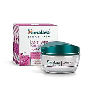 Himalaya Anti-Wrinkle Cream For Men/Women With Aloevera & Grapes - 50 gms