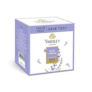 Yardley English Lavender Soap Tri Pack - 100 gms(Pack of 3)